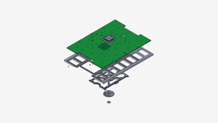 开始生产线针、2D MEMS 探针卡